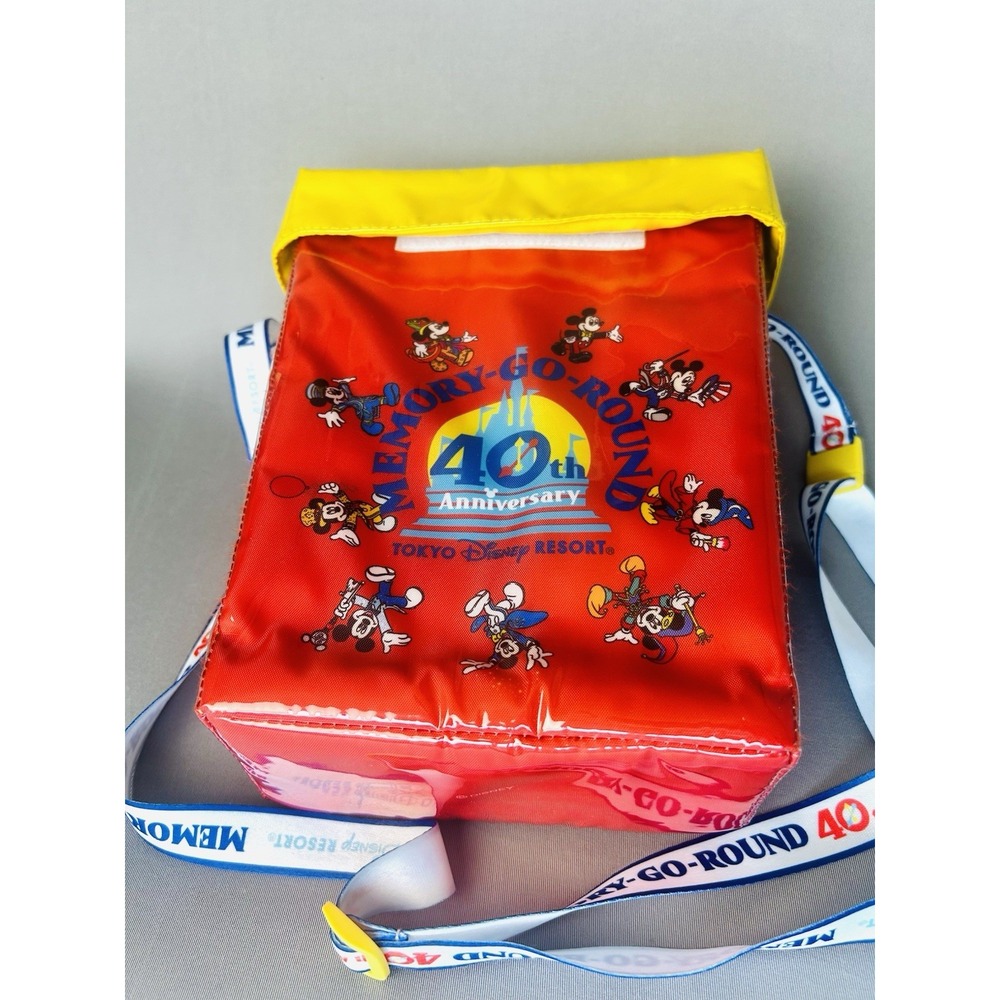 Tokyo Disney Resort 40th Anniversary Memory Go Round Popcorn Bucket Lunch Bag - Picture 2 of 15